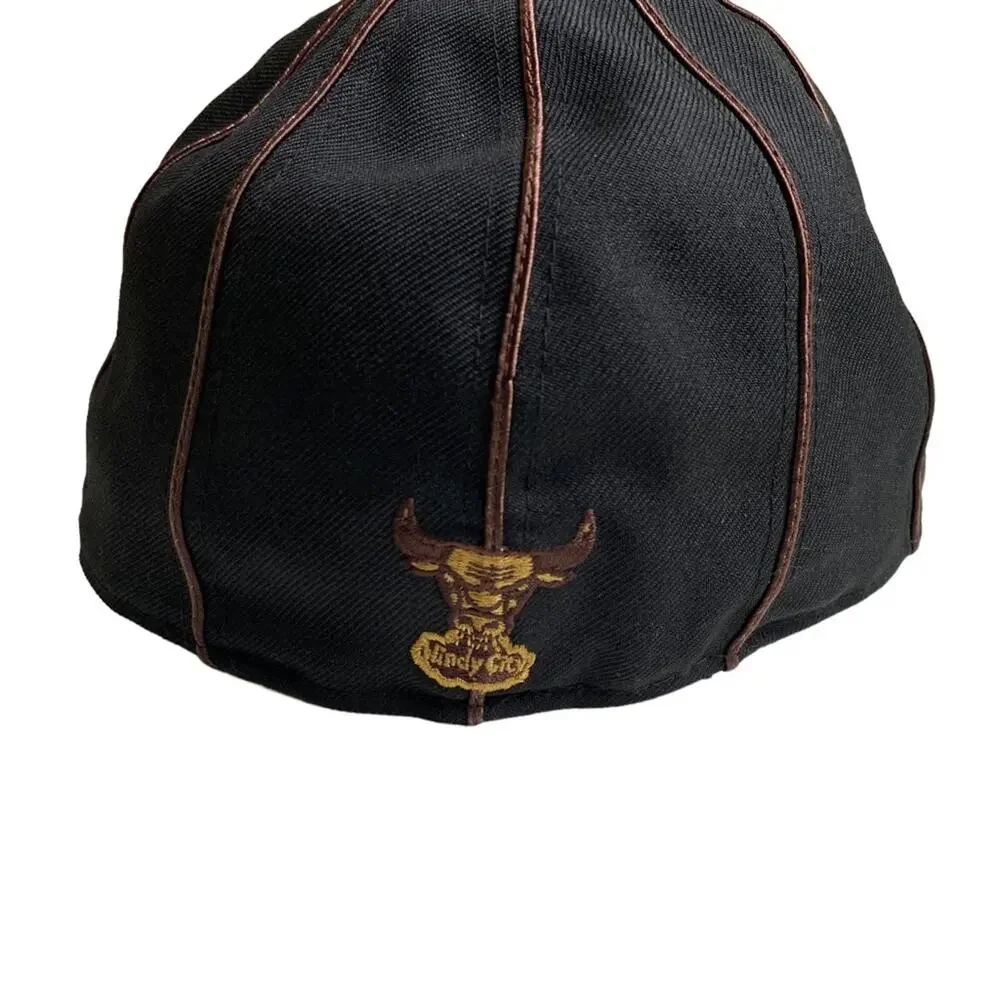 New Era 59Fifty Chicago Bulls Windy‎ City Pinwheel Fitted Hat Cap Size 7 3/8